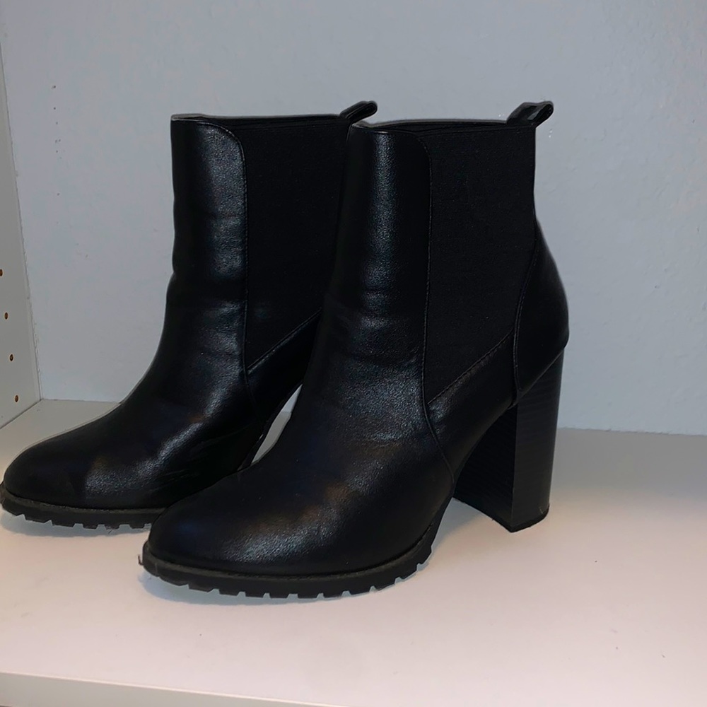 All black booties!